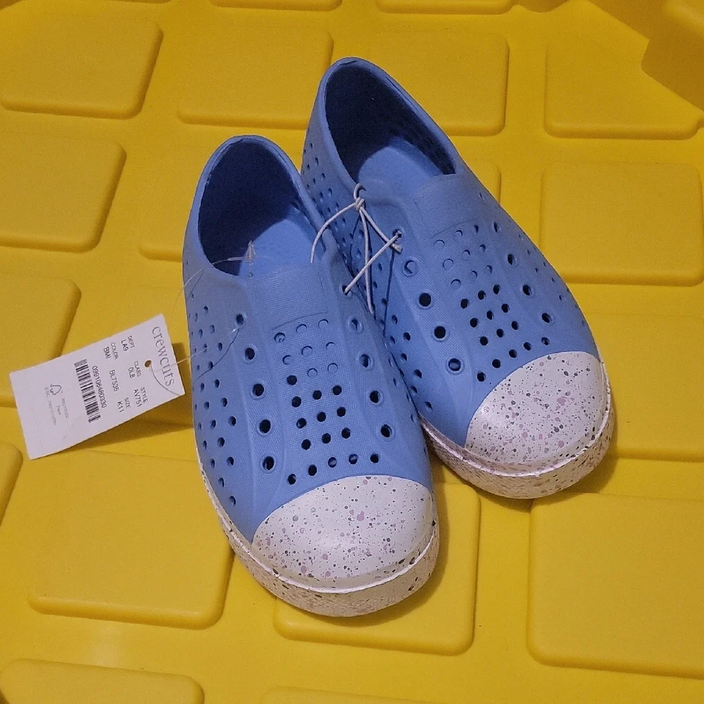 Crewcuts Blue and White Water Shoes for Kids
